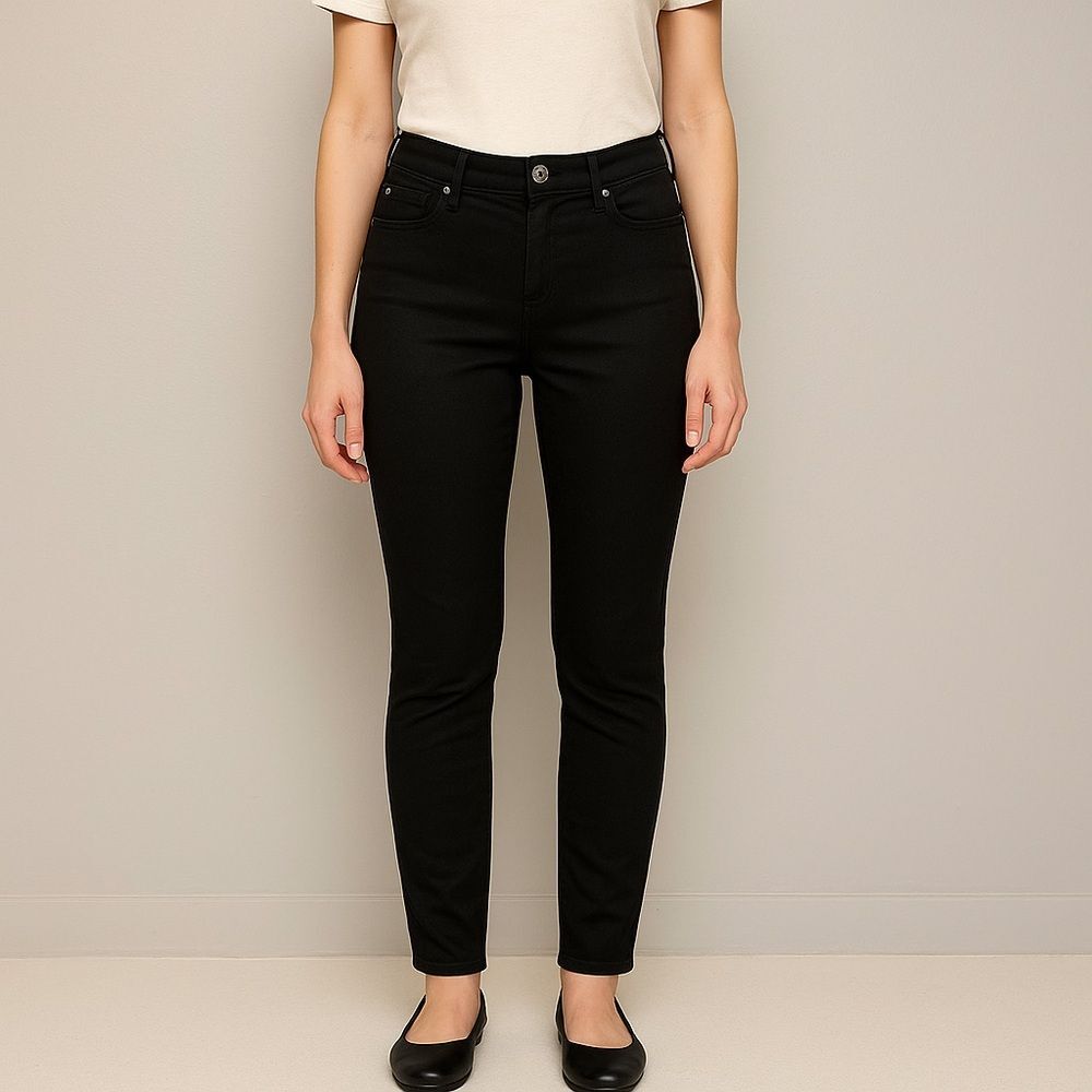 GUESS Premium Power Skinny Jeans Black Size 28